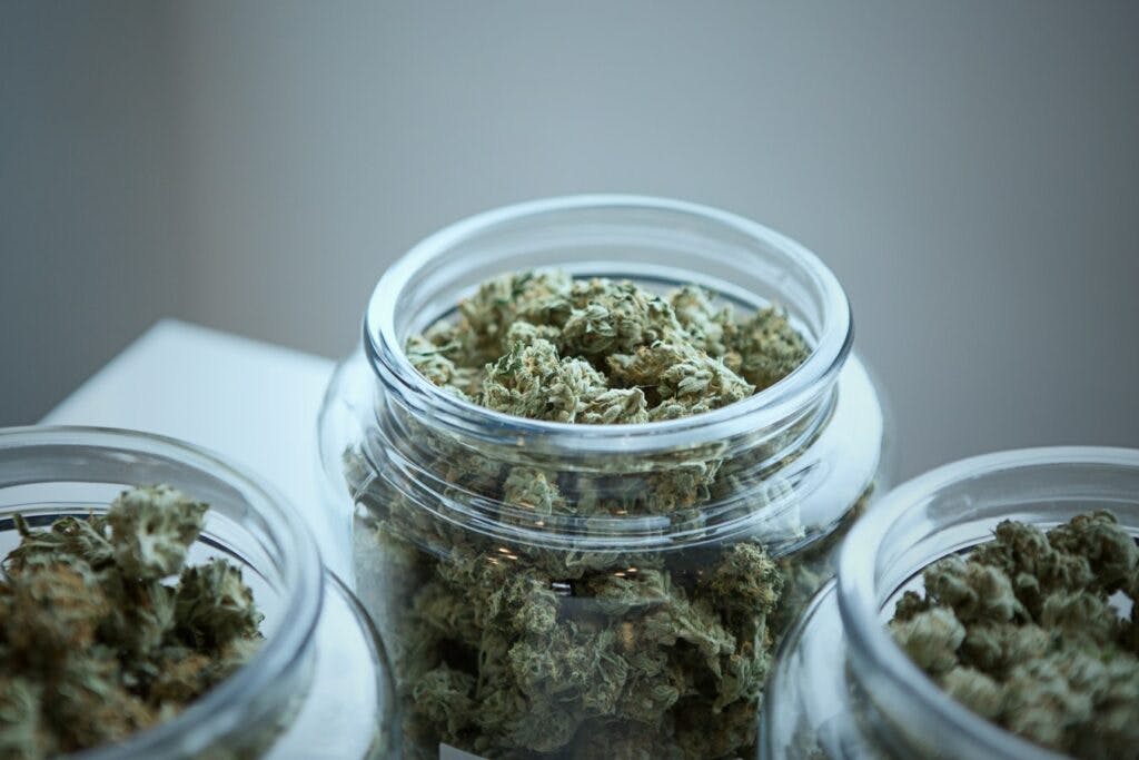 Armazenamento ideal da cannabis é feito em potes de vidro
