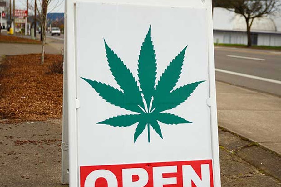 Marijuana dispensary in Oregon