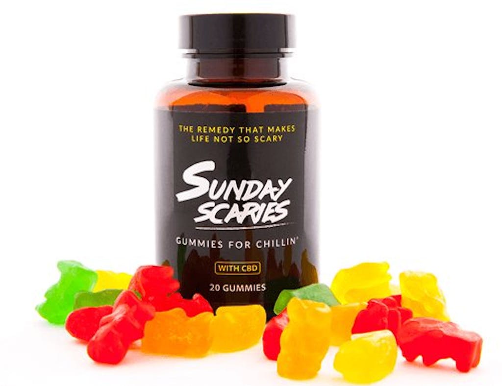 Sunday Scaries CBD Gummies
With Vitamins D3 and B12
