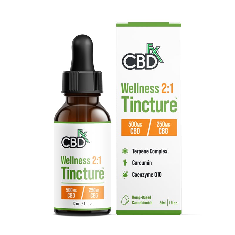 CBD + CBG Oil Wellness Tincture